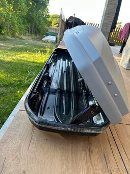 Střešní box + střešní nosiče HAKR - 1