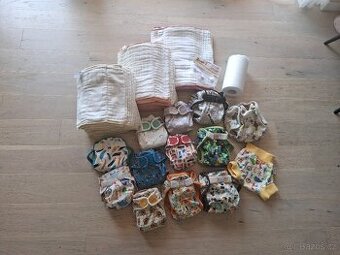 Vícevrstvé pleny xkko a plenkové kalhotky, od narození