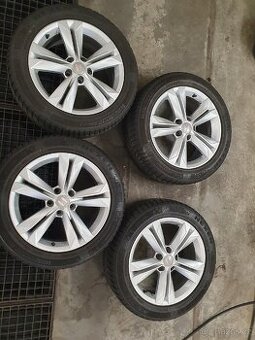 Originální zimní AL kola Seat 5x112 r17 pneu 225/50 r17