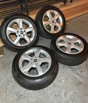 ALU Kola ŠKODA 5x112 R16 PROXIMA Zimní Pneu 205/55/16