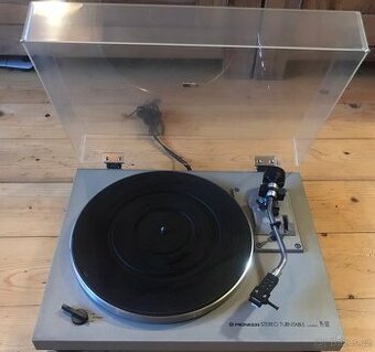 GRAMOFON PIONEER PL-512 (1978) VE DŘEVĚ, NOVÁ JEHLA