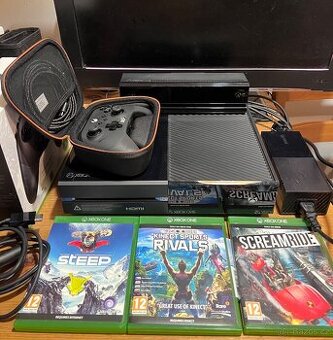 Xbox ONE + Kinect + 3 hry a PRO ovladač