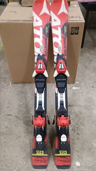 Set dětské lyže Atomic 90 + lyžáky + helma + lyž. souprava - 1