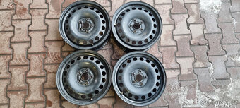 Plechové disky VW Polo 5x100 5,5x15 ET40 Škoda Fabia 4 IV