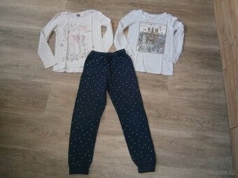 trika a tepláky vel. 134