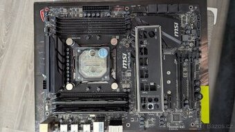MSI X99S SLI Plus s i7 5930K a 32 GB RAM
