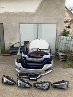 dily skoda Scala Musite lakovat Naraznik stena