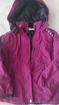 Divci zimní bunda vel. 134