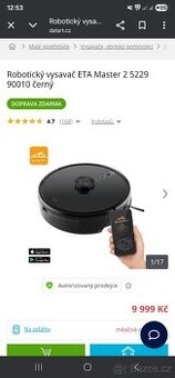 Elektro vysavač ETA