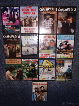 DVD original české seriály a trilogie