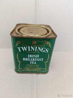 Retro sběratelská plechovka od čaje
