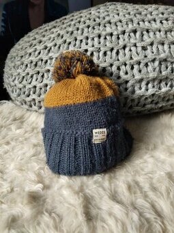 Dětský Merino zimní kulich a bambulí Wed'ze čepice