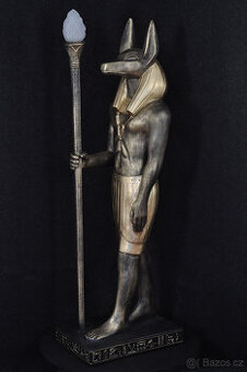 Socha / lampa ANUBIS 133cm