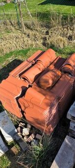 Střešní tašky cihla