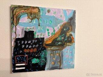 Originální obraz 40x40 cm