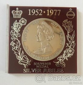Mince ke stříbrnému výročí Elizabeth II.