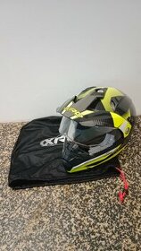 Helma na moto XRC Dual Alpiner 2.0 black/fluo - 1