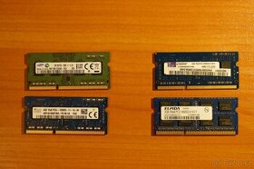 SO-DIMM RAM paměti do notebooku