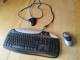Logitech set - klávesnice + myš, bezdrátová