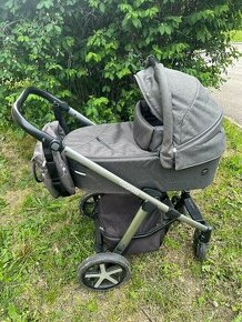 Kocarek Baby Design Husky + Cybex vajicko - 1