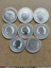 1oz 31,1g čistého stříbra mince Kangaroo 2023 - 1
