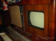 Starý ruský retro starožitný televizor  - televize leningrad
