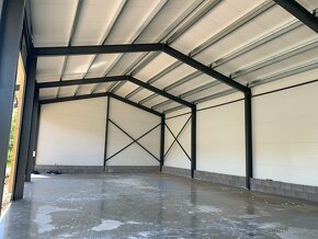 OCELOVÁ KONSTRUKCE HALY - MONTOVANÁ HALA 10x24x6m