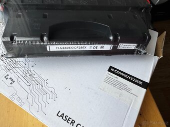 rezervovano CE505X a CF280X - kompatibilní toner