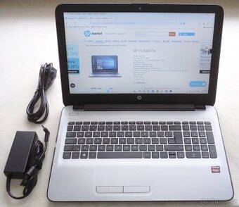 HP 15 AMD A10 (čtyřjádro) 8GB DDR4 SSD 2xgrafika Win11Pro
