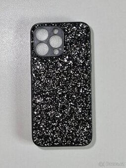 Nové černé pouzdro na iPhone 15 Pro Max se strázky