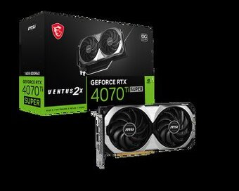 MSI GeForce RTX 4070 Ti Super 16G VENTUS 2X OC ZÁRUKA