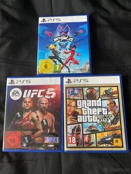 Prodám hry na PS5