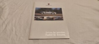 Porsche průřez nabídkou prospekt Boxster 911 Carrera GT GT3 - 1