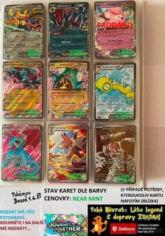 KUSOVÉ KARTY TCG POKÉMON (ORIG. KARTY) (1)