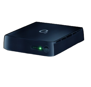 O2 TV set-top box (model 2022), černý
