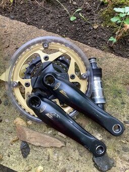 Kliky Shimano Deore LX M572 GOLD
