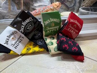 LUXUSNÍ PONOŽKY JACK DANIEL’S 4 páry