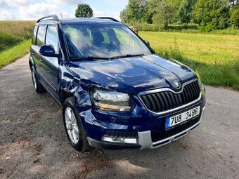 Škoda Yeti 4x4 2,0 tdi 81kw najeto 151 tis km čr