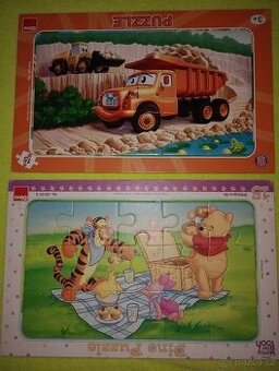 Dětské puzzle od 3 let 2ks