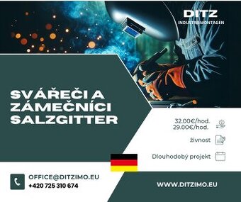 Svářeči a zámečníci, dlouhodobý projekty v Německu