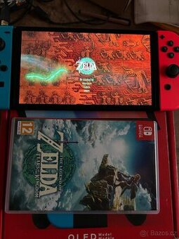 Nintendo Switch Oled + Zelda tears of kingdom