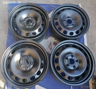 Plechové disky 16" 5X112 ET50 6,5J Škoda VW Seat Audi