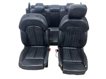 Sedačky černá kůže Audi A6 4G S-Line avant r.v. 2013