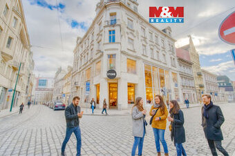 Pronájem obchod a služby, 598 m², Plzeň, roh nám. Republiky - 1