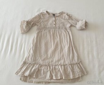 Šaty s nastavitelnými rukávy vel 128