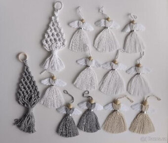 VÁNOČNÍ STROMEČEK, ANDĚLKA, DEKORACE