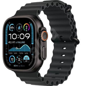 Apple watch ultra 3, černé, černý řemínek, nové