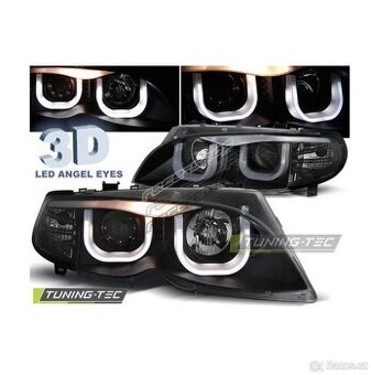 PŘEDNÍ SVĚTLA ANGEL EYES sonar  3D bmw e46 face