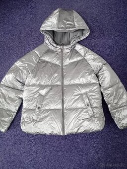 Nová metalická dívčí bunda MS, vel. 11-12 let