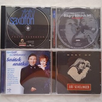 CD Schelinger, Gott, Urbanová aj všechny za 99 kč.